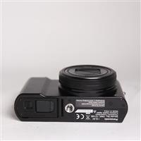 Used Panasonic Lumix DMC-TZ100 Compact Digital Camera Black