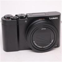 Used Panasonic Lumix DMC-TZ100 Compact Digital Camera Black
