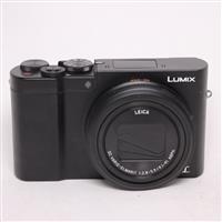 Used Panasonic Lumix DMC-TZ100 Compact Digital Camera Black