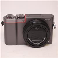 Used Panasonic Lumix DMC-TZ100 Compact Digital Camera Silver