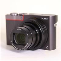 Used Panasonic Lumix DMC-TZ100 Compact Digital Camera Silver & Black