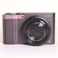 Used Panasonic Lumix DMC-TZ100 Compact Digital Camera Silver & Black