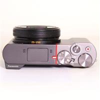 Used Panasonic Lumix DMC-TZ100 Compact Digital Camera Silver & Black
