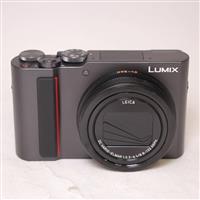 Used Panasonic Lumix DC-TZ200 Compact Digital Camera Black