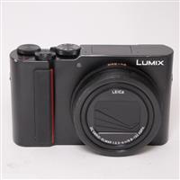 Used Panasonic Lumix DC-TZ200 Compact Digital Camera Black
