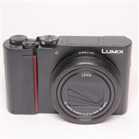 Used Panasonic Lumix DC-TZ200 Compact Digital Camera Black