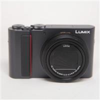 Used Panasonic Lumix DC-TZ200 Compact Digital Camera Black