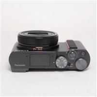 Used Panasonic Lumix DC-TZ200 Compact Digital Camera Black
