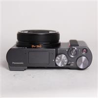Used Panasonic Lumix DC-TZ200 Compact Digital Camera Black