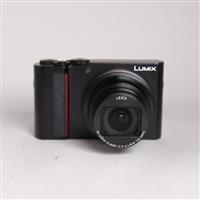 Used Panasonic Lumix DC-TZ200 Compact Digital Camera Black