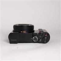 Used Panasonic Lumix DC-TZ200 Compact Digital Camera Black