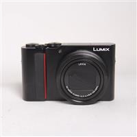 Used Panasonic Lumix DC-TZ200 Compact Digital Camera Black