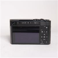 Used Panasonic Lumix DC-TZ200 Compact Digital Camera Black