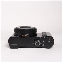 Used Panasonic Lumix DC-TZ200 Compact Digital Camera Black