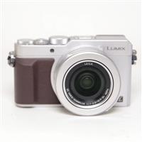 Used Panasonic Lumix DMC-LX100 Compact Digital Camera Silver/Brown