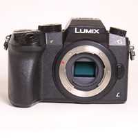 Used Panasonic Lumix DMC-G7 Digital camera Black Body