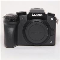 Used Panasonic Lumix DMC-G7 Digital camera Black Body