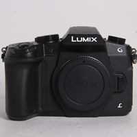Used Panasonic Lumix DMC-G80 Mirrorless Camera Body Black