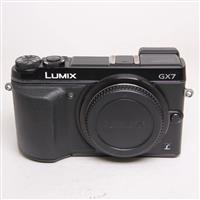 Used Panasonic DMC-GX7 Body Only - Black