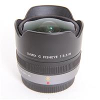 Used Panasonic Lumix G Fisheye 8mm f/3.5 Lens