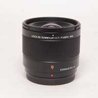 Used Panasonic Leica DG Summilux 9mm f/1.7 ASPH Lens