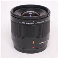 Used Panasonic Leica DG Summilux 9mm f/1.7 ASPH Lens
