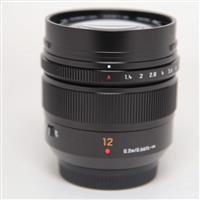 Used Panasonic Leica DG Summilux 12mm f/1.4 ASPH Lens