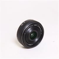 Used Panasonic Lumix G 14mm f/2.5 ASPH II Pancake Lens Black