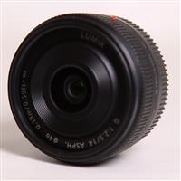 Used Panasonic LUMIX G 14mm f/2.5 ASPH Pancake