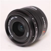 Used Panasonic Leica DG Summilux 15mm f/1.7 ASPH Lens Black