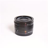Used Panasonic Leica DG Summilux 15mm f/1.7 ASPH Lens Black