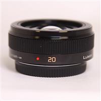 Used Panasonic Lumix 20mm f/1.7 Pancake ASPH Micro 4/3