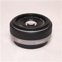 Used Panasonic Lumix 20mm f/1.7 Pancake ASPH Micro 4/3