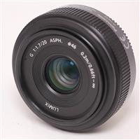 Used Panasonic Lumix 20mm f/1.7 Pancake ASPH Micro 4/3