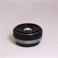 Used Panasonic Lumix 20mm f/1.7 Pancake ASPH Micro 4/3