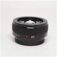 Used Panasonic Lumix 20mm f/1.7 Pancake ASPH Micro 4/3