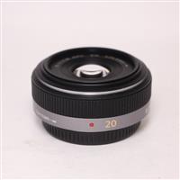 Used Panasonic Lumix 20mm f/1.7 Pancake ASPH Micro 4/3