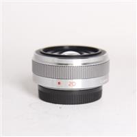 Used Panasonic Lumix 20mm f/1.7 Pancake ASPH Micro 4/3