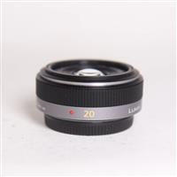 Used Panasonic Lumix 20mm f/1.7 Pancake ASPH Micro 4/3