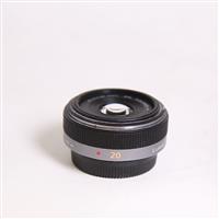 Used Panasonic Lumix 20mm f/1.7 Pancake ASPH Micro 4/3