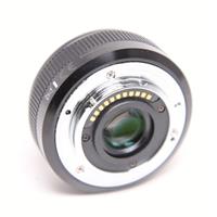 Used Panasonic Lumix G 20mm f/1.7 II ASPH Pancake Lens Black