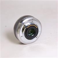 Used Panasonic Lumix G 20mm f/1.7 II ASPH Pancake Lens Silver