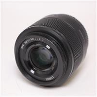 Used Panasonic Lumix G 25mm f/1.7 ASPH Lens Black