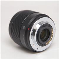 Used Panasonic Lumix G 25mm f/1.7 ASPH Lens Black