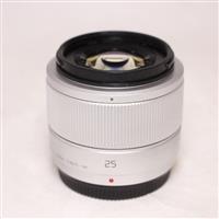 Used Panasonic Lumix G 25mm f/1.7 Asph. Silver