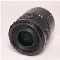 Used Panasonic Lumix G Macro 30mm f/2.8 ASPH MEGA O.I.S. Lens Black