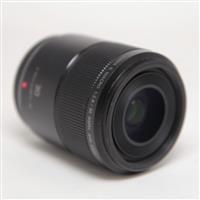 Used Panasonic Lumix G Macro 30mm f/2.8 ASPH MEGA O.I.S. Lens Black