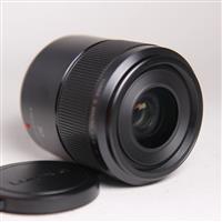 Used Panasonic Lumix G Macro 30mm f/2.8 ASPH MEGA O.I.S. Lens Black