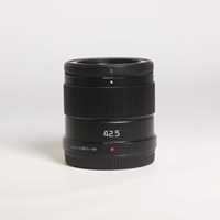 Used Panasonic Lumix G 42.5mm f/1.7 ASPH Power O.I.S. Lens Black