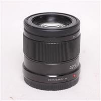 Used Panasonic Lumix G 42.5mm f/1.7 ASPH Power O.I.S. Lens Black